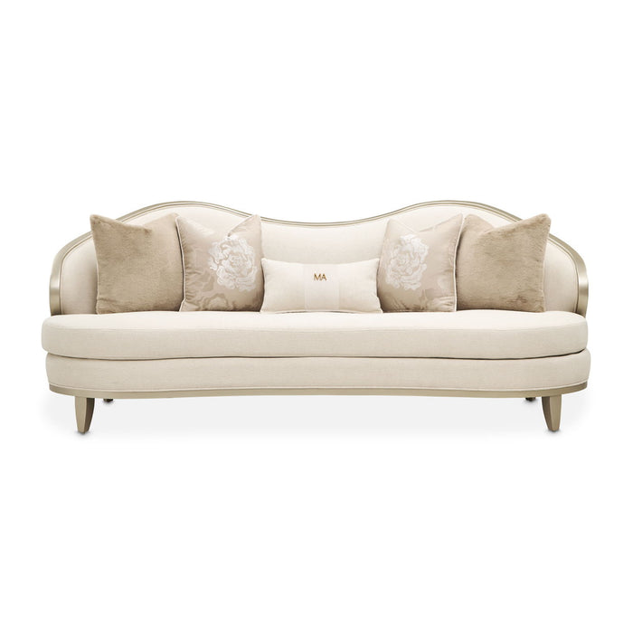 Camellia Field - Sofa - Cornsilk / Caramel