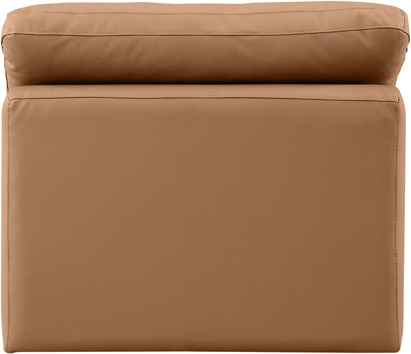 Indulge - Faux Leather Armless Chair