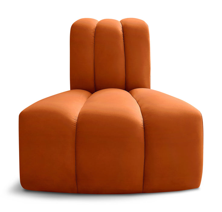 Arc - Velvet Reverse Corner Chair