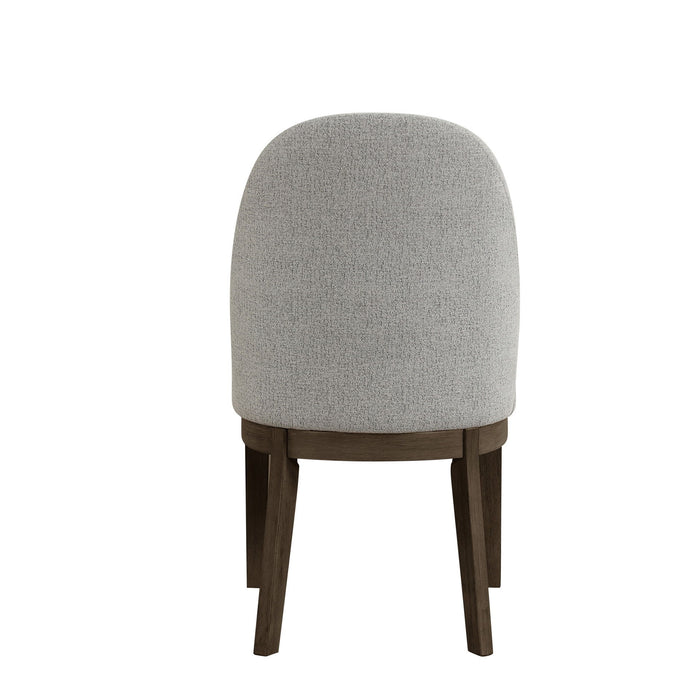 Essence - Upholstered Curved Back Chair (Set of 2)