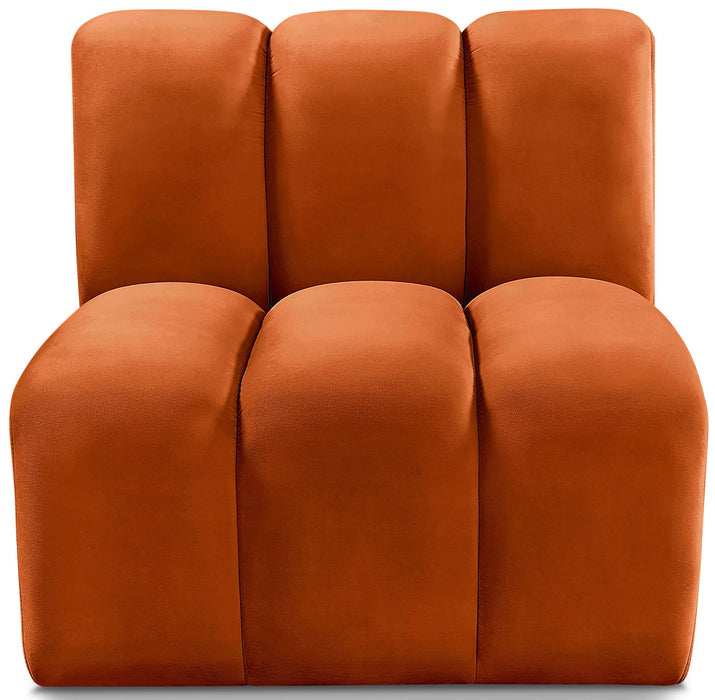 Arc - Velvet Straight Chair
