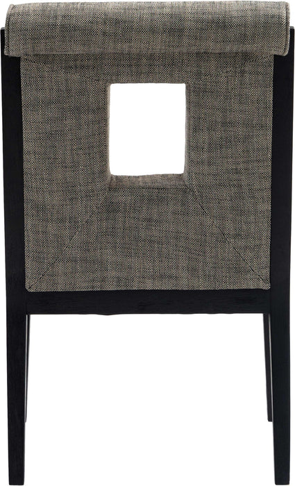 Gwendolyn - Dining Arm Chair With Black Frame