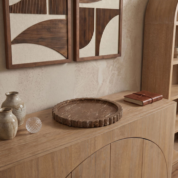 Lysander - Travertine Tray