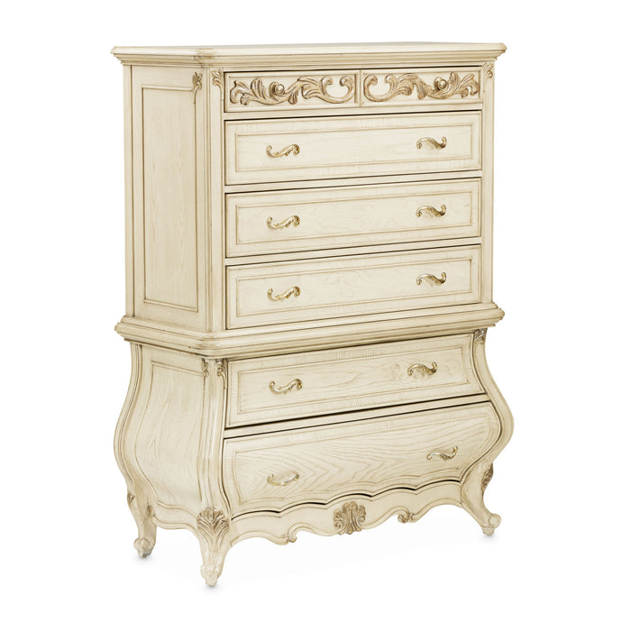Platine de Royale - 6-Drawer Chest - Champagne