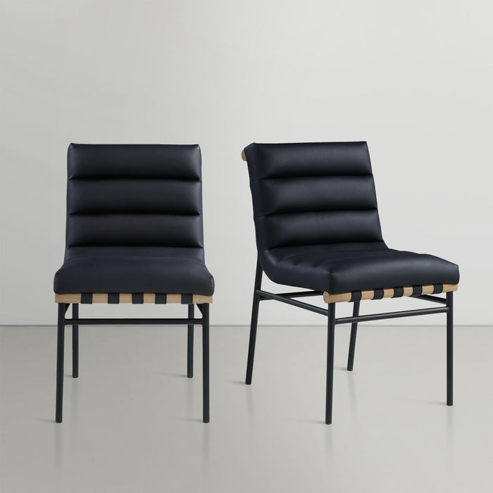 Burke - Dining Chair (Set of 2) - Black