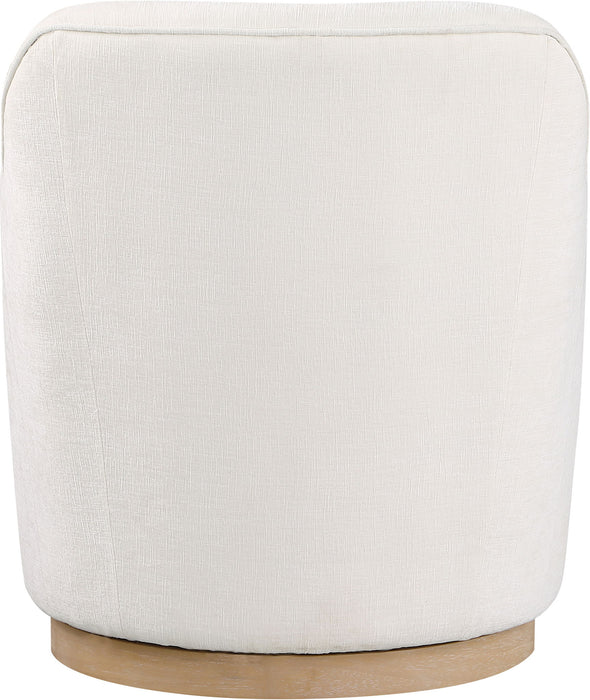 Clarita - Chenille Swivel Accent Chair