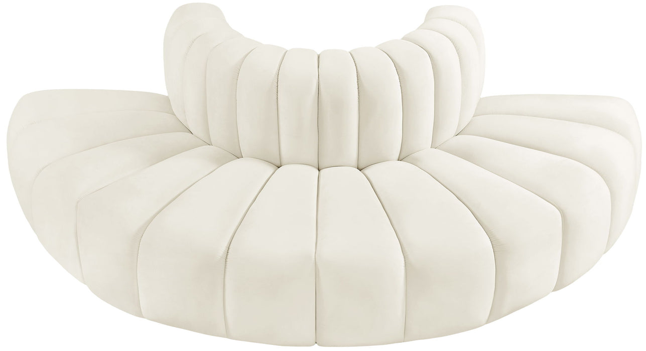 Arc - Velvet 4 Piece Modular Sofa