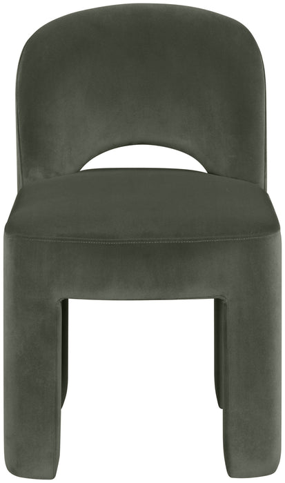 Celine - Velvet Performance Fabric Upholstered Dining Chair (Set of 2)