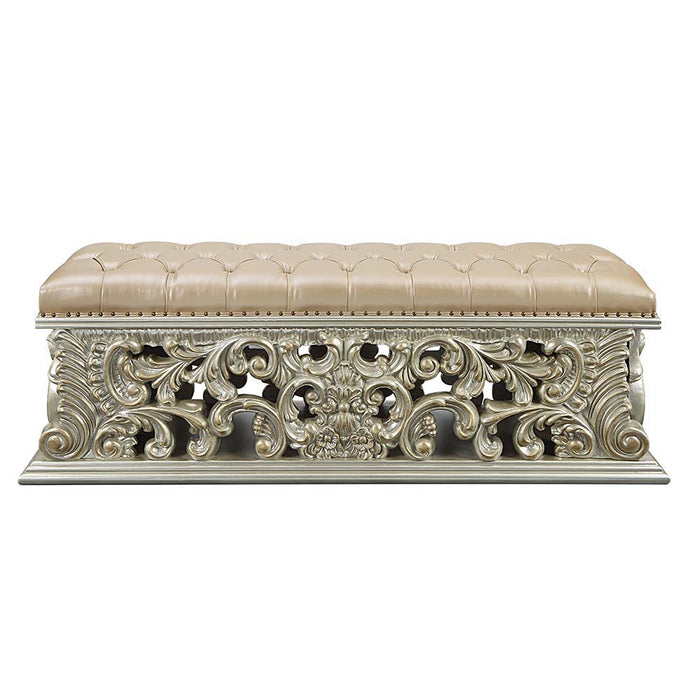 Sorina - Bench - Antique Gold