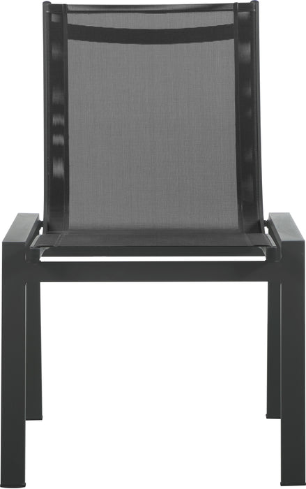 Nizuc - Outdoor Patio Dining Chair With Gray Frame (Set of 2)