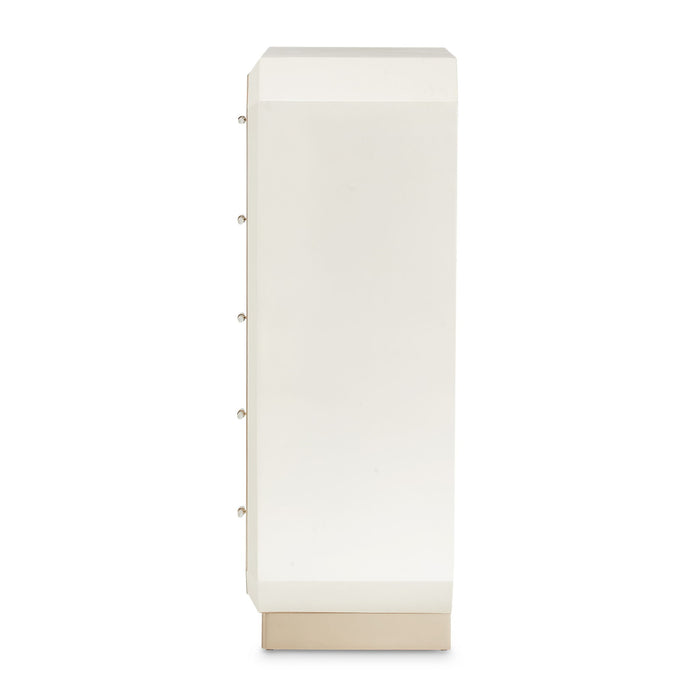 La Rachelle - 5-Drawer Chest - Champagne
