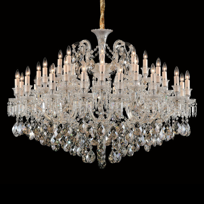 Michael Amini Lighting - Chambord 37-Light Traditional Crystal Chandelier - Clear