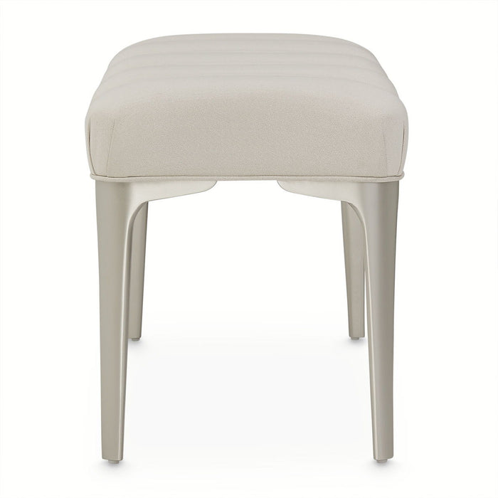 Penthouse - Bed Bench - Frosted Linen / Ash Gray