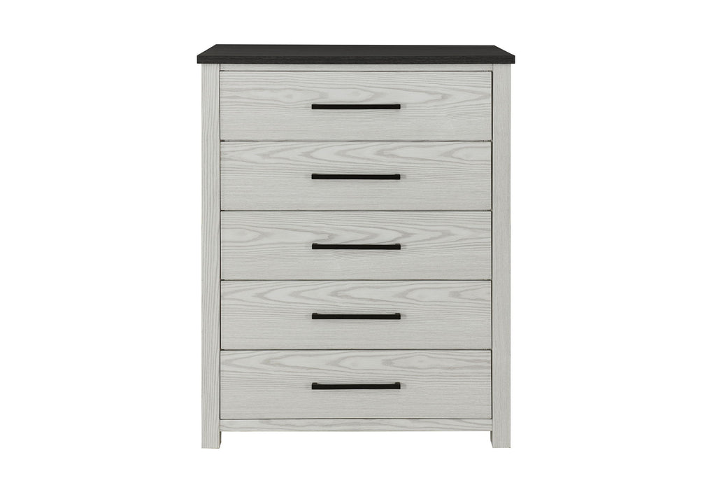 Ava - 5 Piece Queen Bedroom Set - Beige