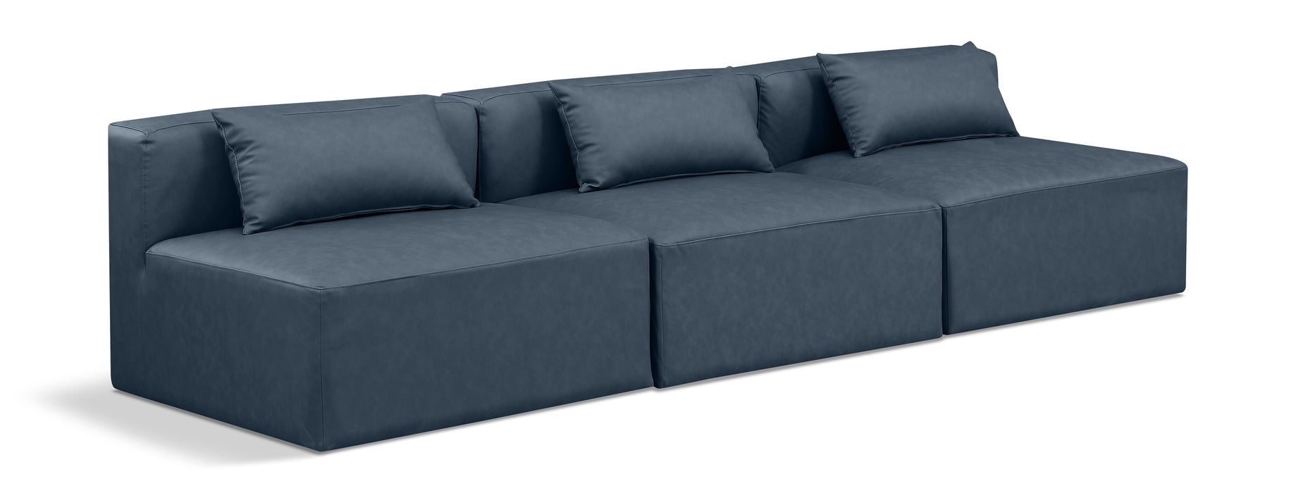 Cube - Modular 3 Seat Armless Sofa