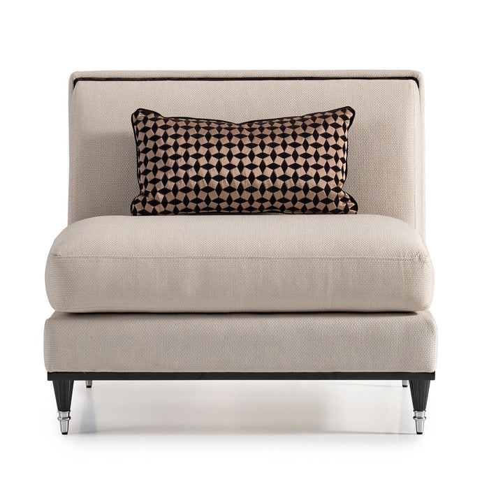 La Francaise - Armless Accent Chair