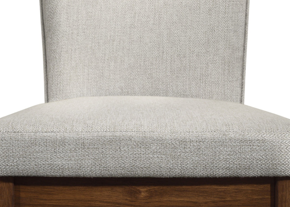 Salerno - Side Chair (Set of 2) - Gray / Brown