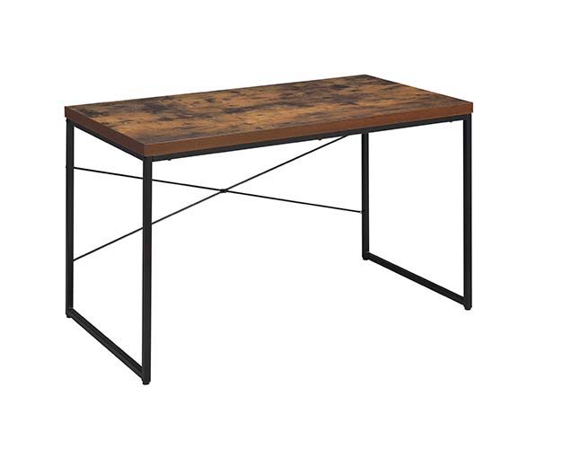 Bob - Console Table Same 92396) - Weathered Oak & Black