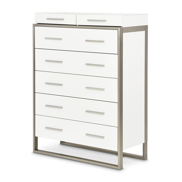 Marquee - 7-Drawer Chest - Cloud White