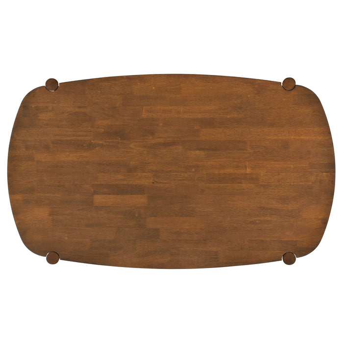 Dortch Oval 63-inch Solid Wood Dining Table Walnut