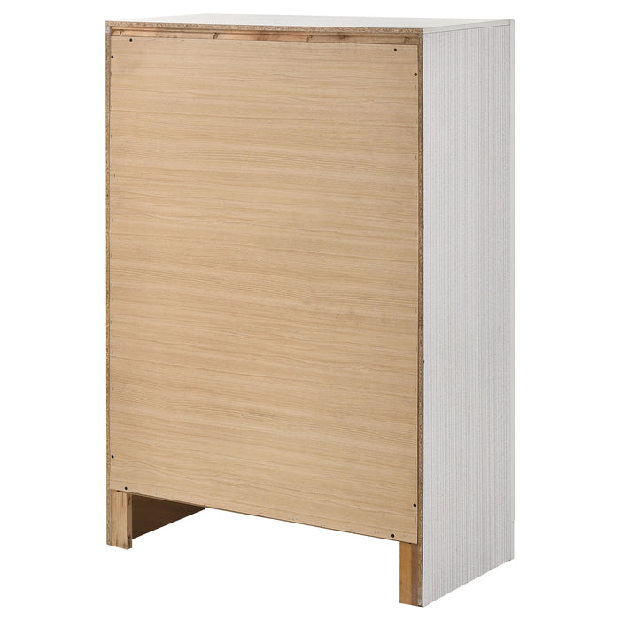 Miranda 6-drawer Bedroom Chest White