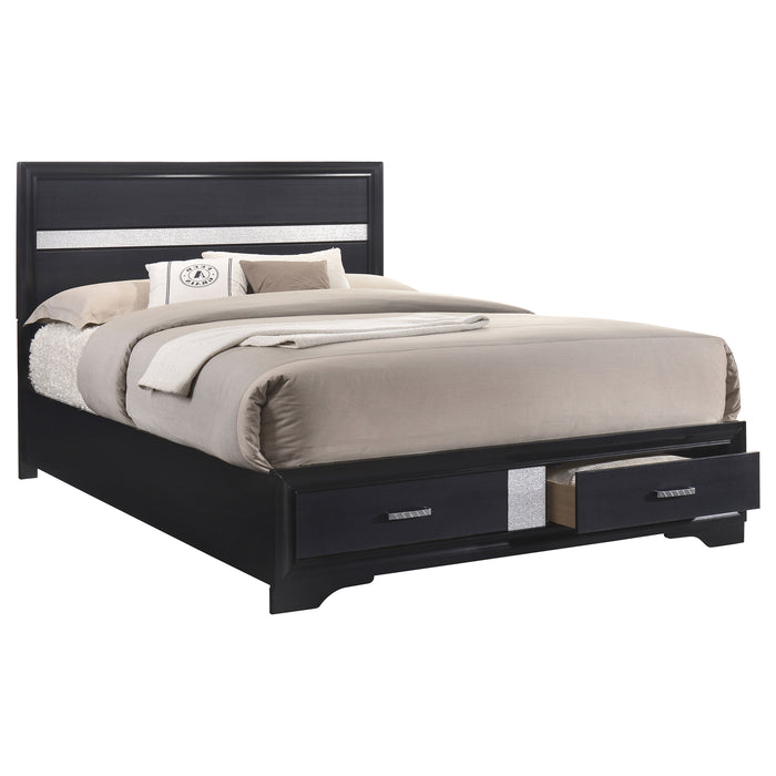 Miranda 5-piece Queen Bedroom Set Black