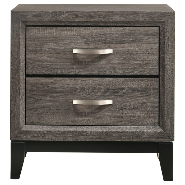 Watson Five-piece Queen Bedroom Set Grey Oak