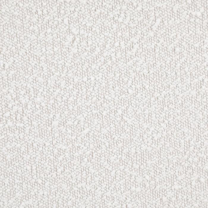 Knox Eastern King Bouclé Upholstered Platform Bed Cream