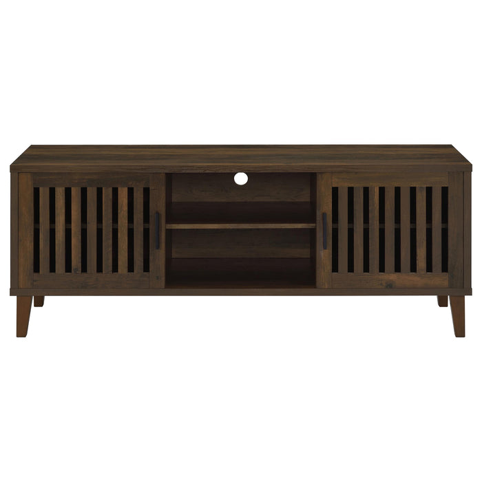 Sedona 2-door Engineered Wood 60-inch TV Stand Dark Pine