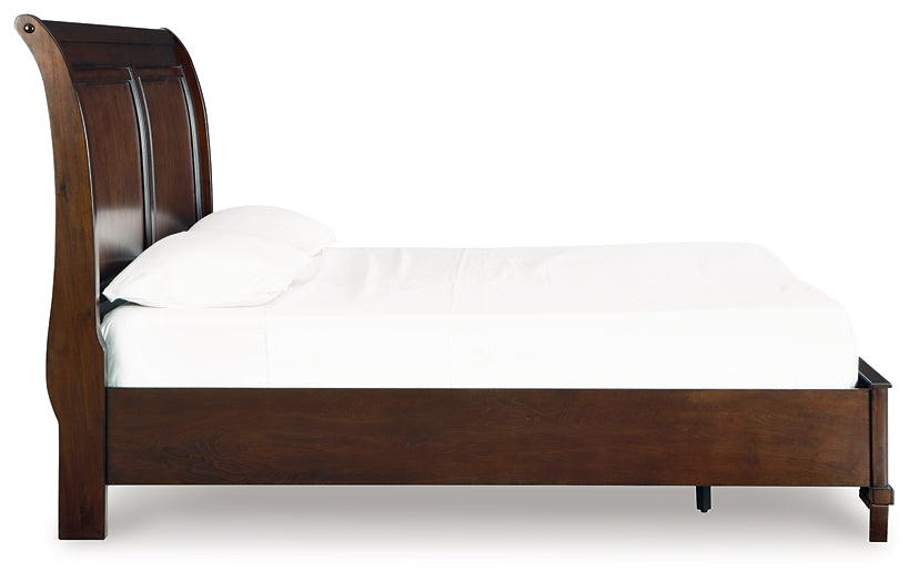 Trellington King Sleigh Storage Bed