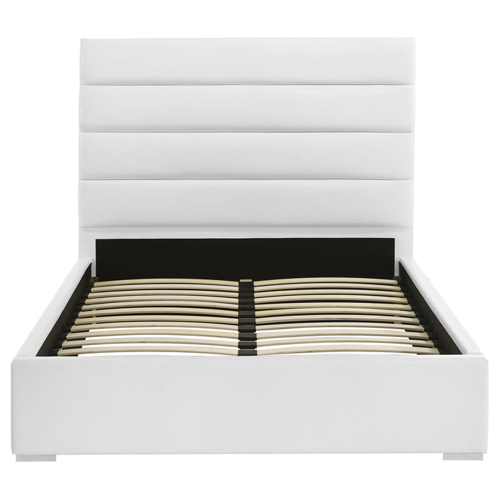 Felicity 53-inch Upholstered Twin Platform Bed White