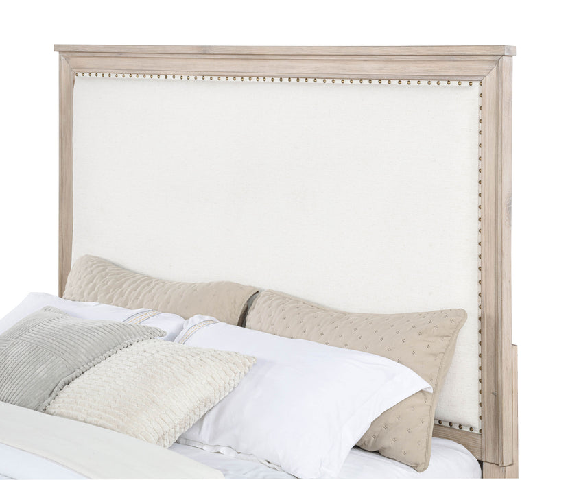 Pembroke 4-piece Queen Bedroom Set Washed Oak