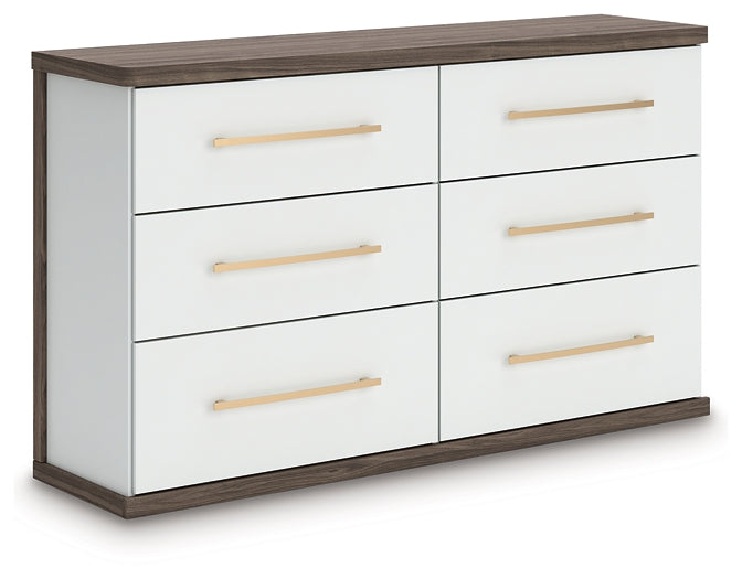 Kendanport Six Drawer Dresser