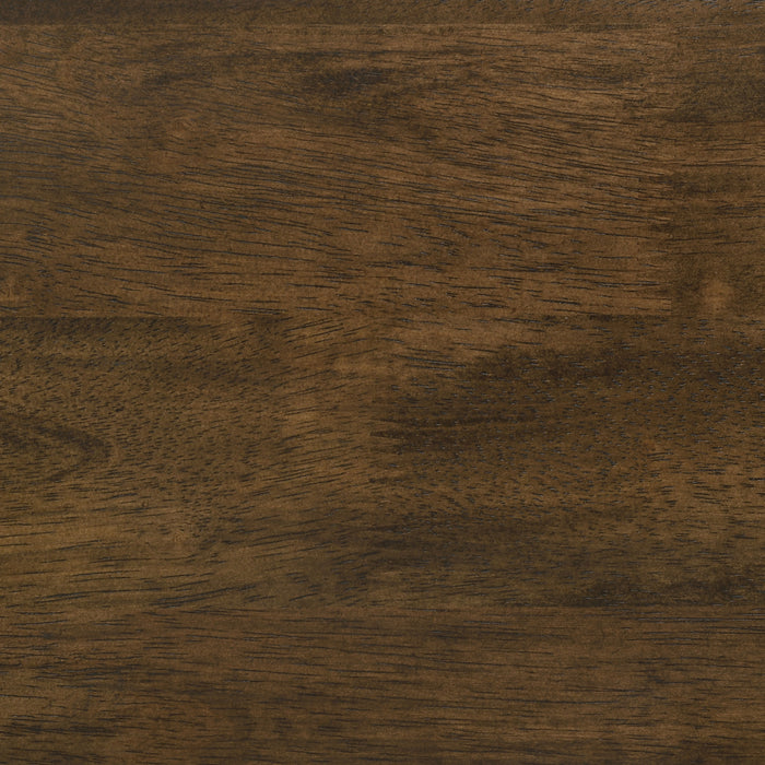 Strouse 47-inch Round Wood Dining Room Table Walnut