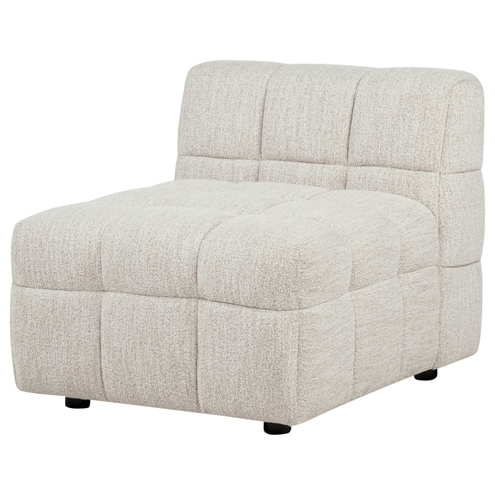 Amara Upholstered Armless Chair