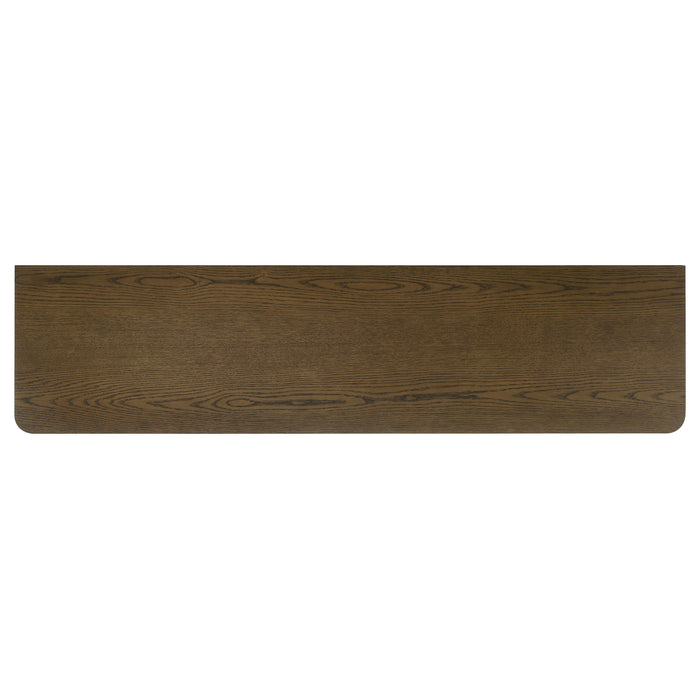 Trotter 71-inch 4-Door Wood TV Stand Media Console Brown