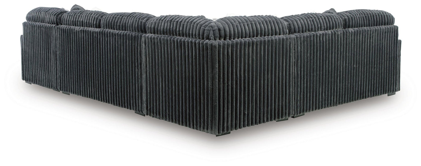 Midnight-Madness 4-Piece Sectional with Chaise
