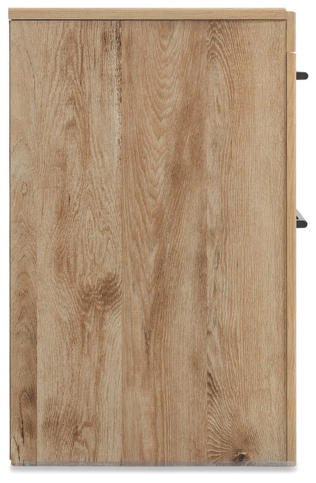 Hyanna Twin Panel Bed, Dresser, Mirror and Nightstand