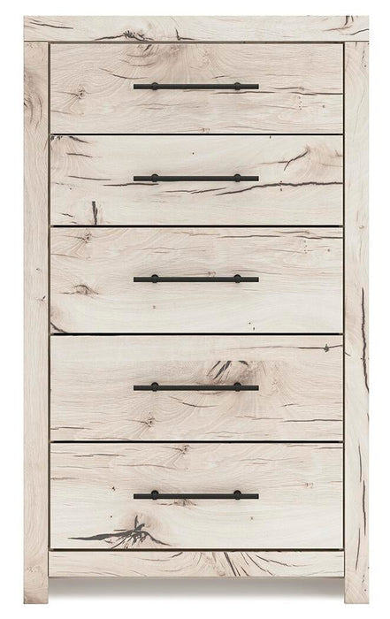 Lawroy Queen Panel Headboard, Dresser, Mirror, Chest and Nightstand