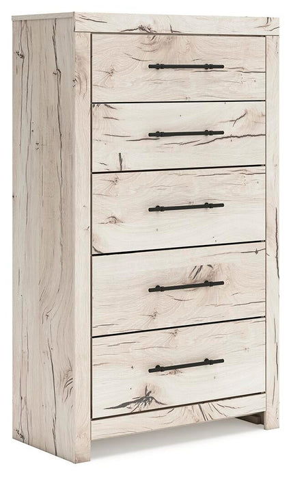 Lawroy Full Panel Headboard, Dresser, Mirror, Chest and Nightstand