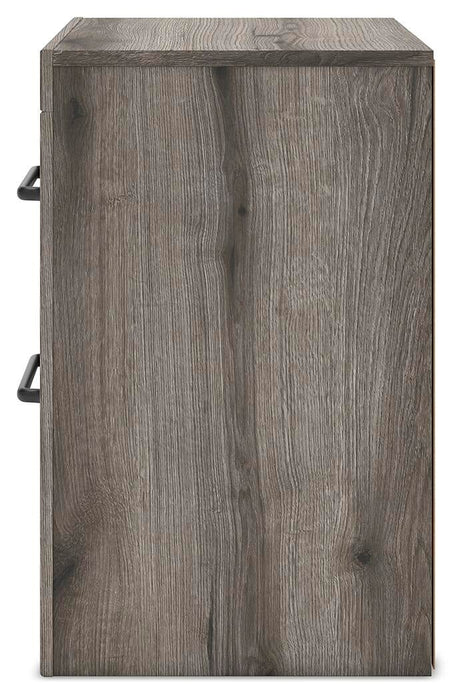 Graystorm Queen Panel Bed, Dresser, Mirror, Chest and Nightstand