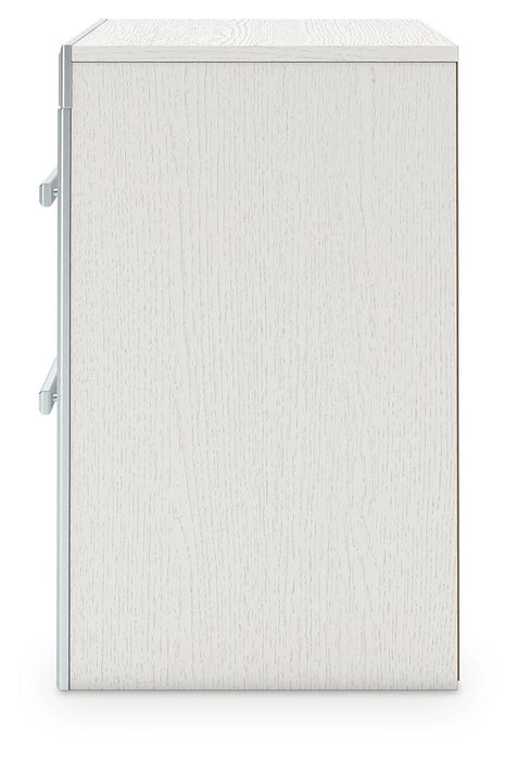 Zuraleus Queen Upholstered Panel Platform Bed, Dresser, Mirror and Nightstand