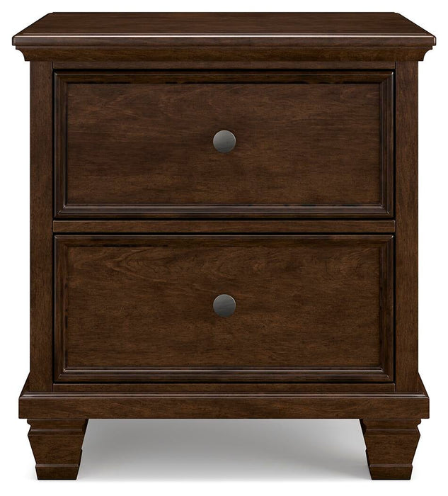 Danabrin Twin Panel Storage Bed, Dresser, Mirror and Nightstand