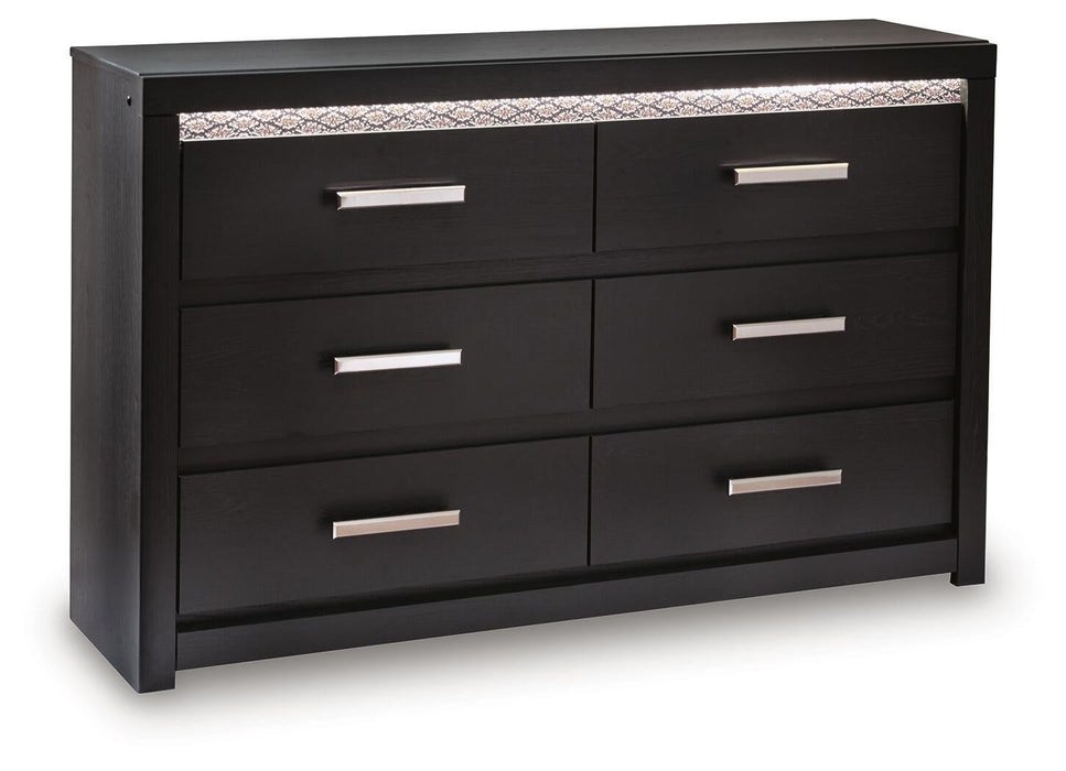Shoralli Six Drawer Dresser