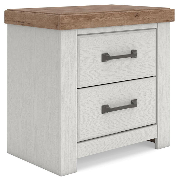 Savonport Queen Panel Bed. Dresser, Mirror and Nightstand