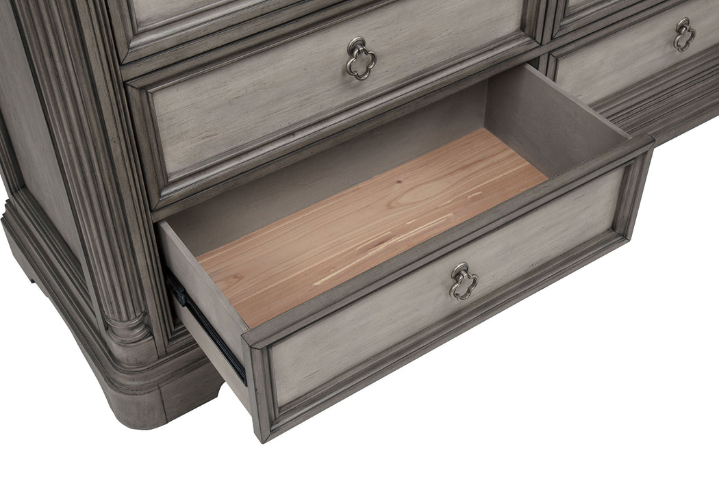 Cresswell 4-piece Queen Storage Bedroom Set Weathered Taupe