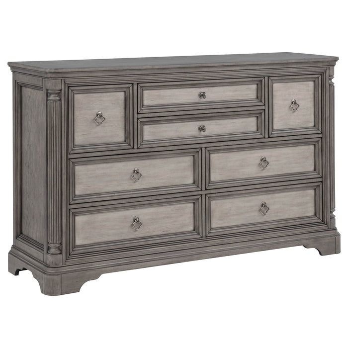 Cresswell 4-piece California King Bedroom Set Taupe