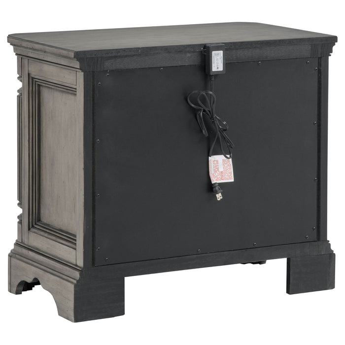 Cresswell 5-piece California King Bedroom Set Taupe