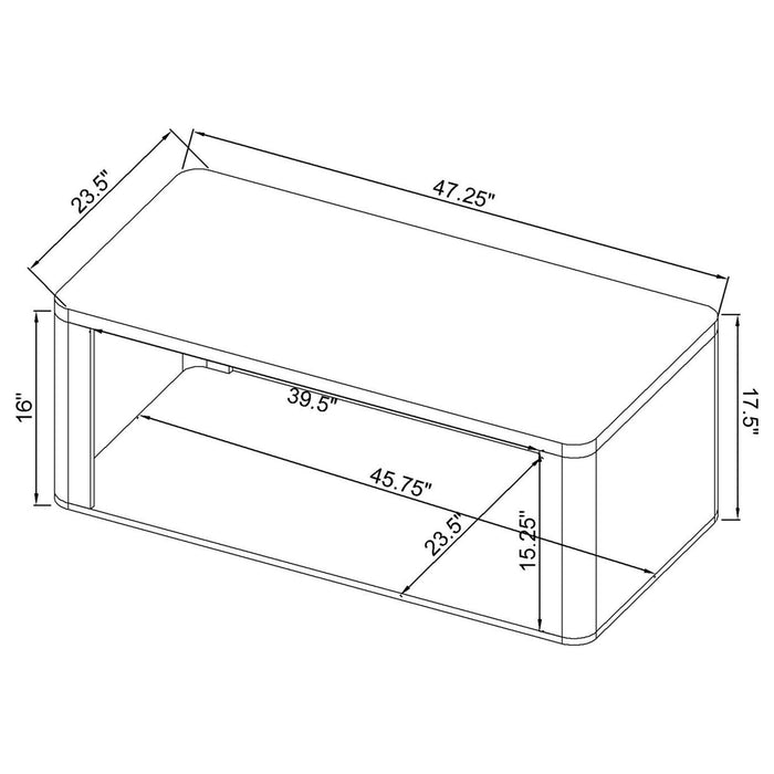 Alsina 3-Piece Coffee and End Table Set Greige