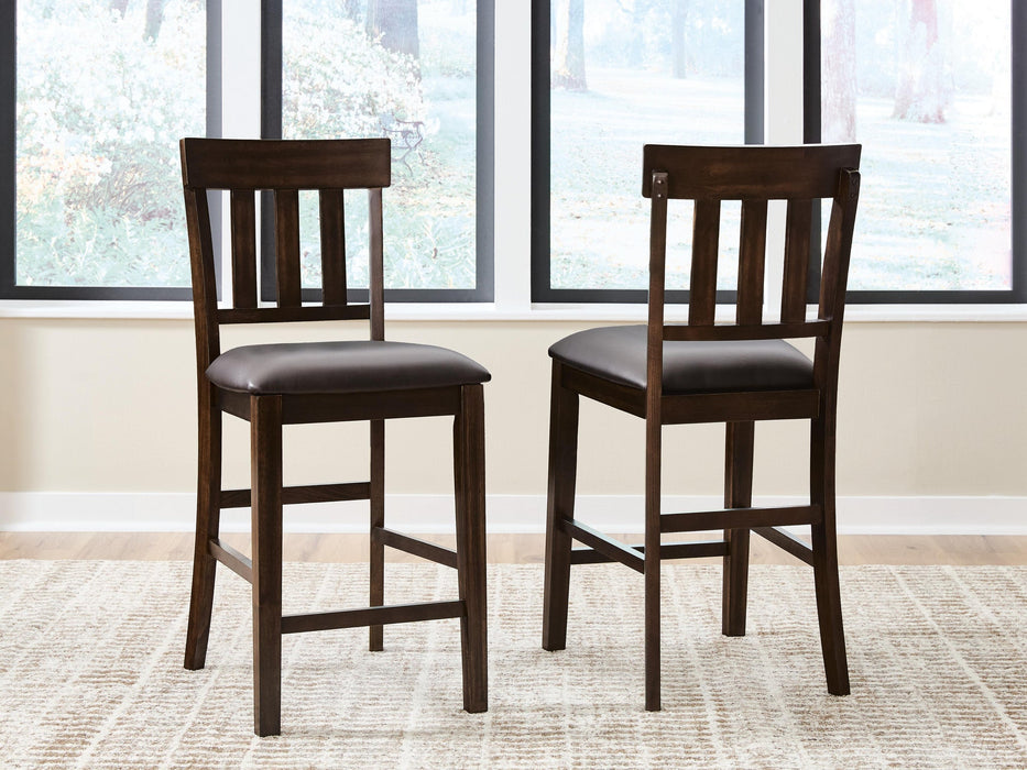 Ashley Express - Haddigan Upholstered Barstool (2/CN)